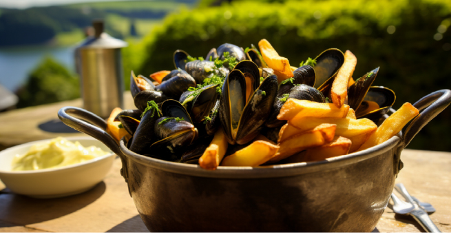 MOULES FRITES À VOLONTÉ