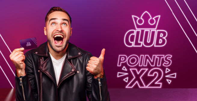 Points X2 !