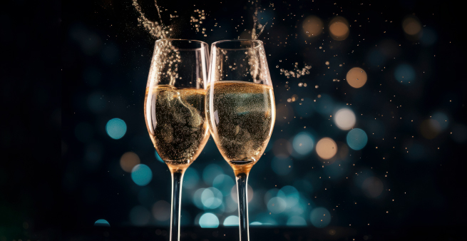 En décembre, profitez de promotions pétillantes sur nos champagnes !