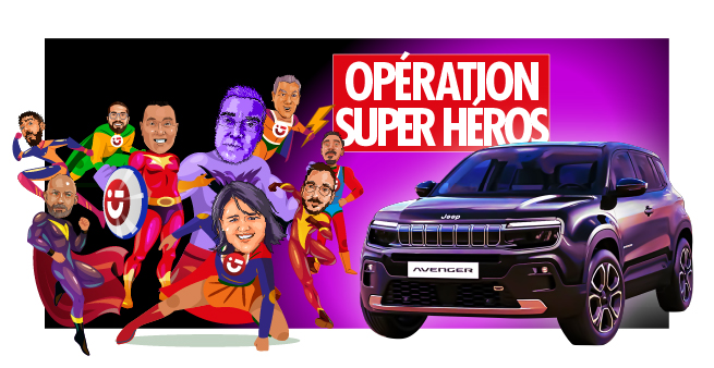 Super Héros Jeep Avenger 